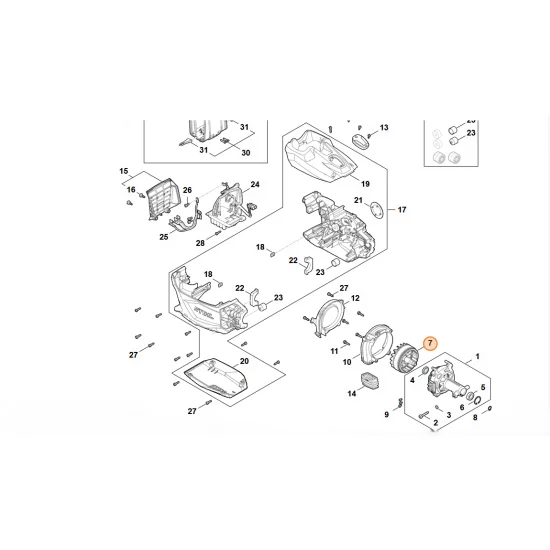 STIHL  Wirnik FA09 600 1100